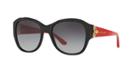 Ralph Lauren 55 Black Square Sunglasses - Rl8148