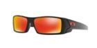 Oakley 60 Gascan Black Rectangle Sunglasses - Oo9014