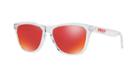 Oakley Frogskin Clear Wrap Sunglasses - Oo9013