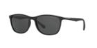 Emporio Armani Black Matte Rectangle Sunglasses - Ea4074