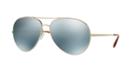 Oliver Peoples Ov1201s 63 Sayer Gold Pilot Sunglasses