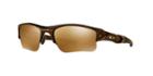 Oakley Flak Jacket Xlj Brown Rectangle Sunglasses - Oo9011