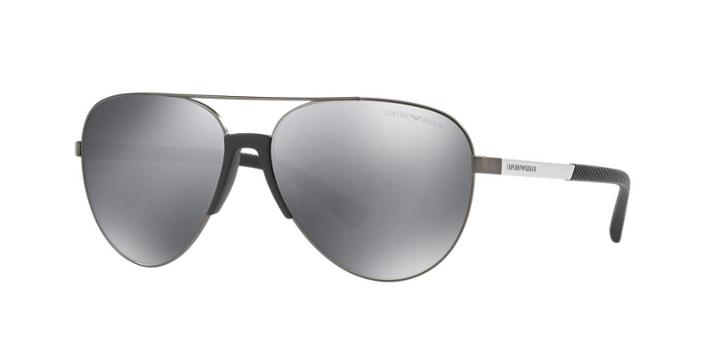 Emporio Armani 61 Gold Pilot Sunglasses - Ea2059