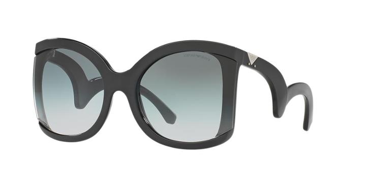 Emporio Armani Black Butterfly Sunglasses - Ea4083