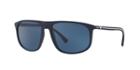 Emporio Armani 59 Blue Square Sunglasses - Ea4118