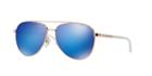 Michael Kors Hvar Pink Aviator Sunglasses - Mk5007