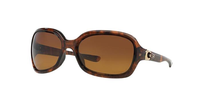 Oakley Women's Pulse Brown Rectangle Sunglasses - Oo9198
