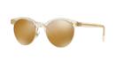 Oliver Peoples Ov5346s 51 Ezelle Yellow Round Sunglasses