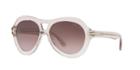 Tom Ford Isla 56 Pink Aviator Sunglasses - Ft0514