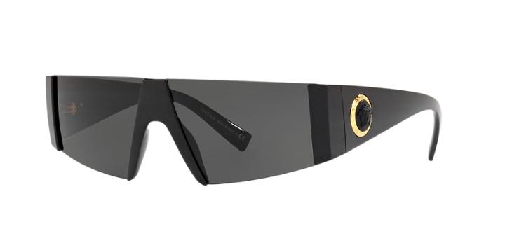 Versace 36 Black Rectangle Sunglasses - Ve4360