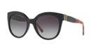 Burberry 55 Black Cat-eye Sunglasses - Be4243f
