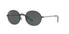 Ray-ban 53 Black Oval Sunglasses - Rb3594