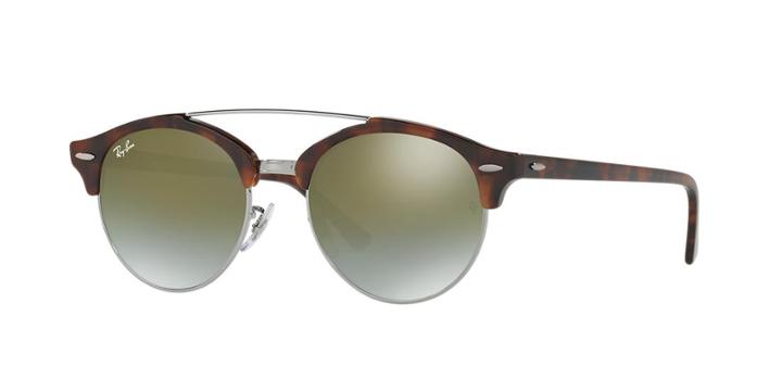 Ray-ban Tortoise Round Sunglasses - Rb4346