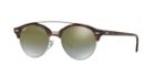 Ray-ban Tortoise Round Sunglasses - Rb4346