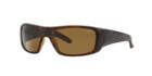 Arnette Hot Shot Tortoise Matte Rectangle Sunglasses, Polarized - An4182