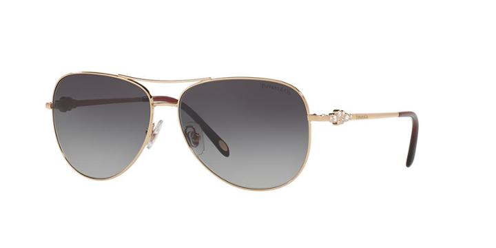 Tiffany & Co. Red Aviator Sunglasses - Tf3052b