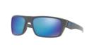 Oakley 60 Drop Point Prizm Sapphire Grey Rectangle Sunglasses - Oo9367