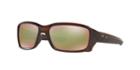 Oakley 58 Straightlink Brown Rectangle Sunglasses - Oo9331