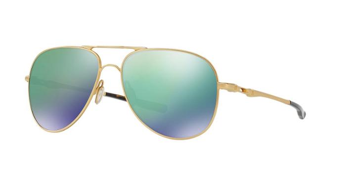 Oakley 60 Elmont M &amp; L Gold Round Sunglasses - Oo4119