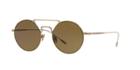 Giorgio Armani 48 Gold Wrap Sunglasses - Ar6072