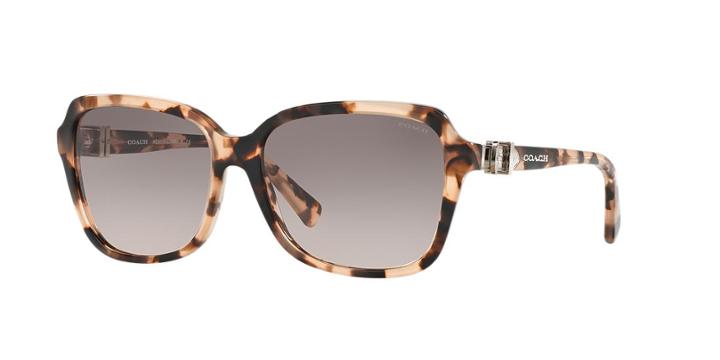Coach Pink Square Sunglasses - Hc8179