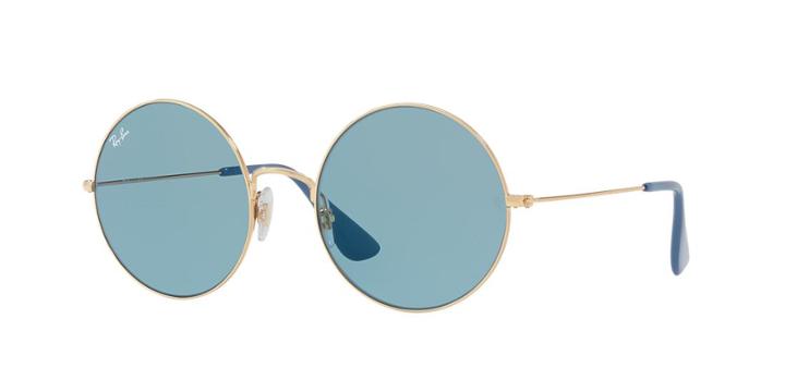 Ray-ban Jajo Gold Wrap Sunglasses - Rb3592