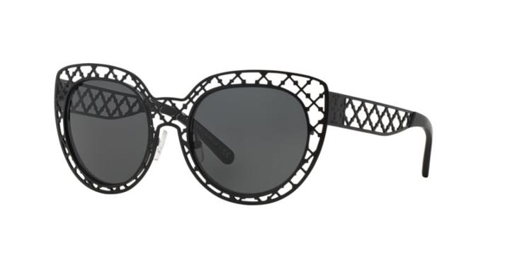 Tory Burch Black Matte Cat-eye Sunglasses - Ty6039