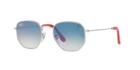 Ray-ban Rb3548nm 51 Silver Square Sunglasses
