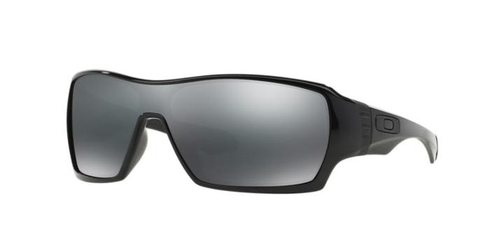 Oakley Oo9190 Offshoot Shaun White Black Shiny Rectangle Sunglasses