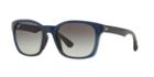 Ray-ban Rb4197 56 Blue Square Sunglasses