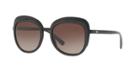 Emporio Armani 53 Black Matte Square Sunglasses - Ea2058