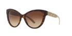 Burberry Tortoise Matte Butterfly Sunglasses - Be4220