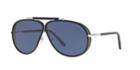 Tom Ford Cedric 65 Gunmetal Aviator Sunglasses - Ft0509