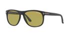 Tom Ford Black Rectangle Sunglasses - Ft0236