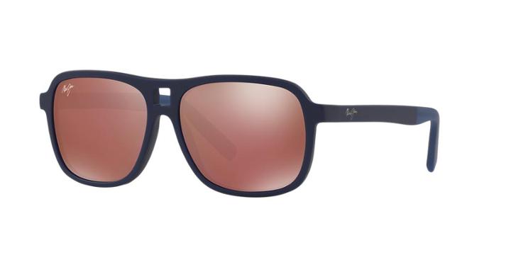 Maui Jim 771 Little Maks 57 Blue Aviator Sunglasses