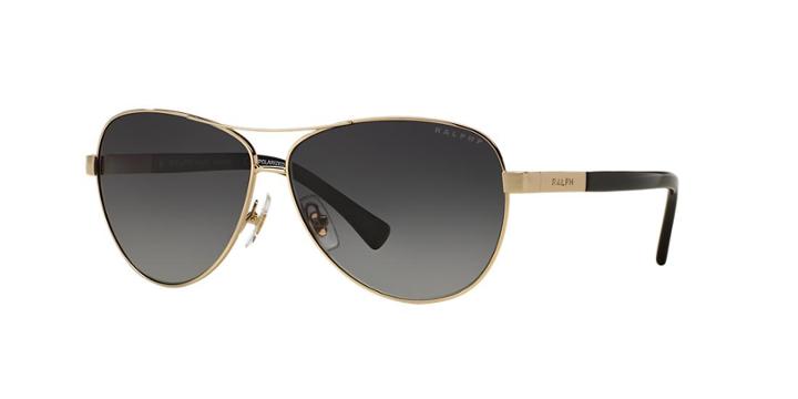 Ralph Gold Aviator Sunglasses - Ra4116