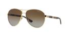 Vogue Eyewear Vo3977s 60 Gold Aviator Sunglasses