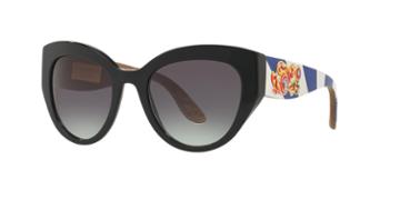Dolce & Gabbana Black Cat-eye Sunglasses - Dg4278