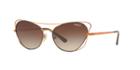 Vogue Eyewear 57 Brown Cat-eye Sunglasses - Vo4070s