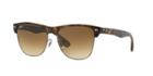 Ray-ban Clubmaster Oversized Tortoise Square Sunglasses - Rb4175