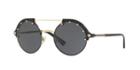 Versace 53 Gold Round Sunglasses - Ve4337