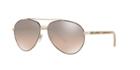 Burberry 58 Gold Wrap Sunglasses - Be3089