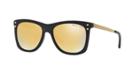 Michael Kors 54 Lex Black Wrap Sunglasses - Mk2046