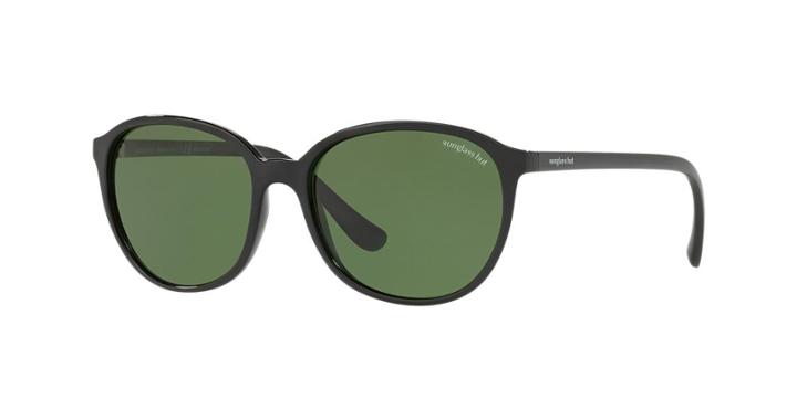 Hu2003 55 Round Sunglasses