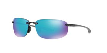 Maui Jim Hookipa Bh Grey Rectangle Sunglasses, Polarized