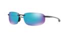 Maui Jim Hookipa Bh Grey Rectangle Sunglasses, Polarized
