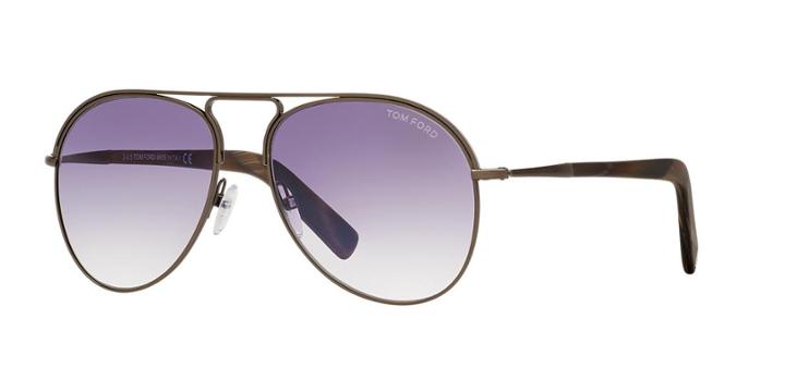 Tom Ford Cody Brown Aviator Sunglasses - Ft0448