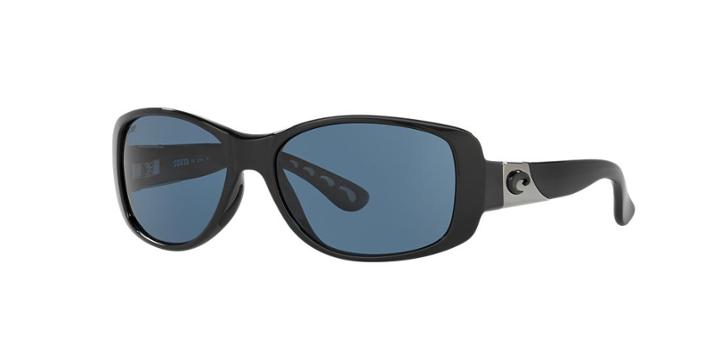 Costa Del Mar Tippet Black Rectangle Sunglasses - 06s000168