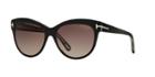 Tom Ford Lily Black Butterfly Sunglasses - Ft0430