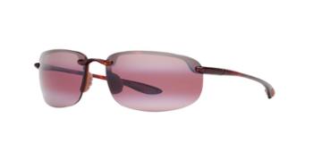 Maui Jim Hookipa Brown Rectangle Sunglasses, Polarized